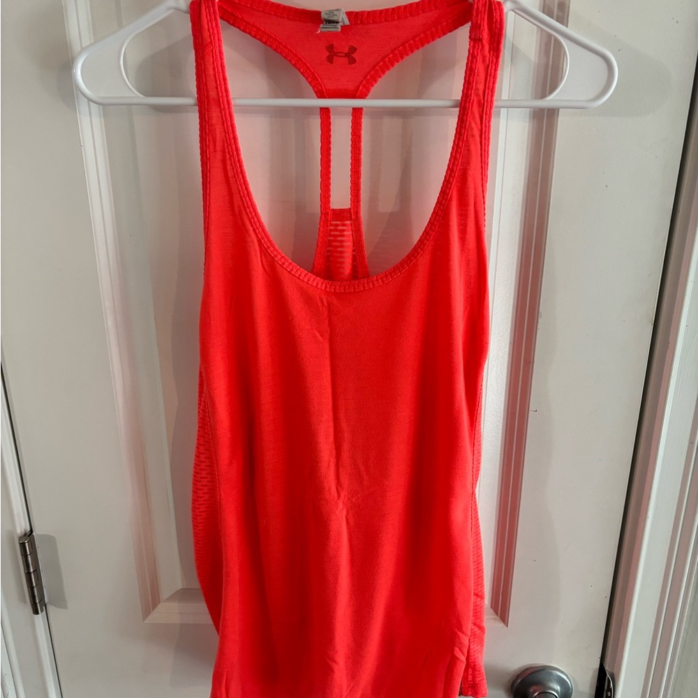 Neon Under Armour Tank Top Size L